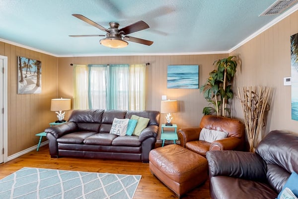 Updated Downtown Home w/ Private Pool & Covered Deck – Walk to Beach