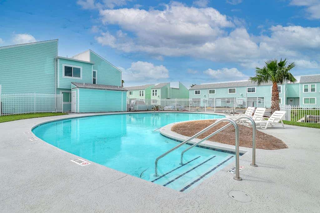 Inviting condo with private boat slip, pool, tennis, balcony, central AC, & W/D