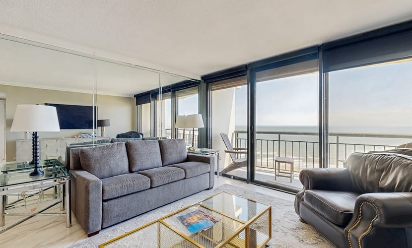 Stunning beachfront condo in The San Luis Resort with spa & pool - steps to sand