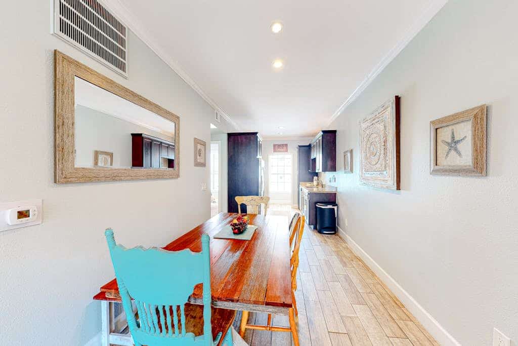 Updated gated getaway with pool & hot tub - 1 block to beach, short drive to downtown