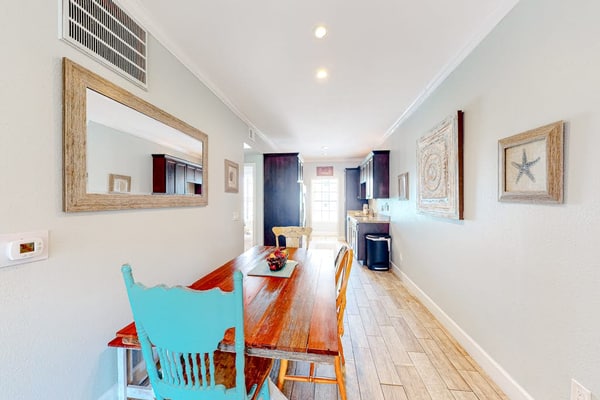 Updated gated getaway with pool & hot tub - 1 block to beach, short drive to downtown
