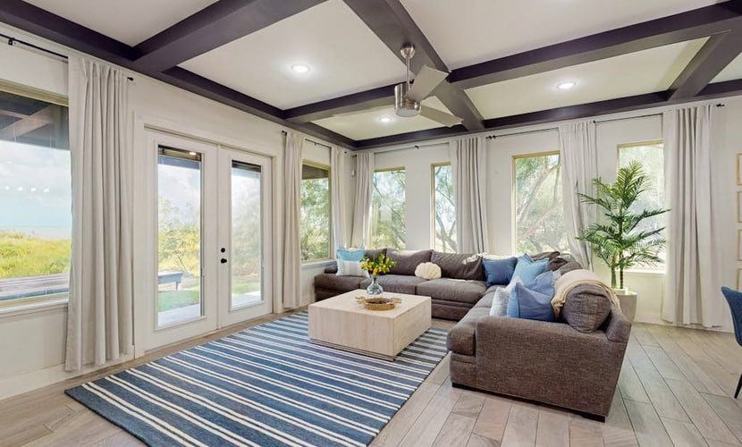 Stunning waterfront home with private pool, gym, & grill - steps to sand & SPI