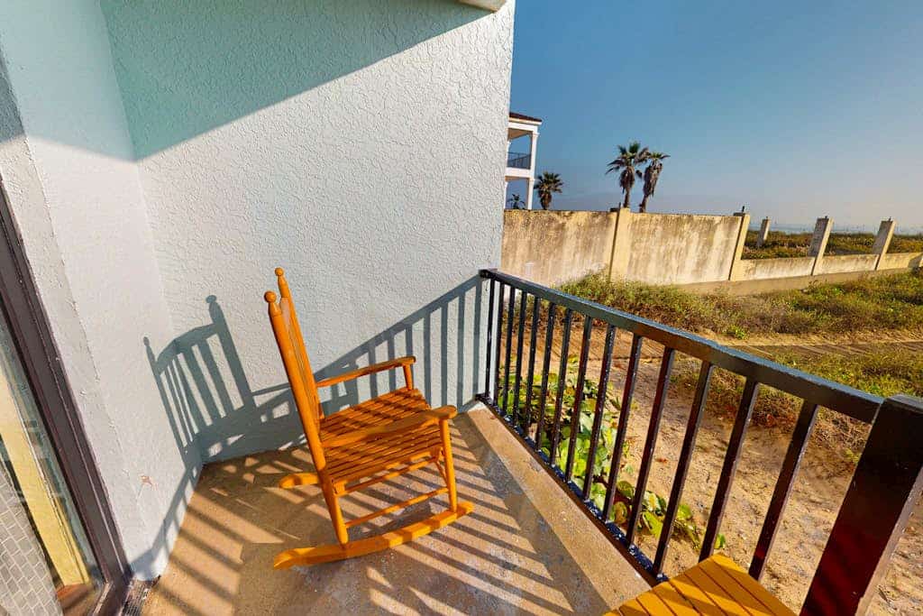 Gulf-front condo with on-site beach access, patio, central AC and full kitchen