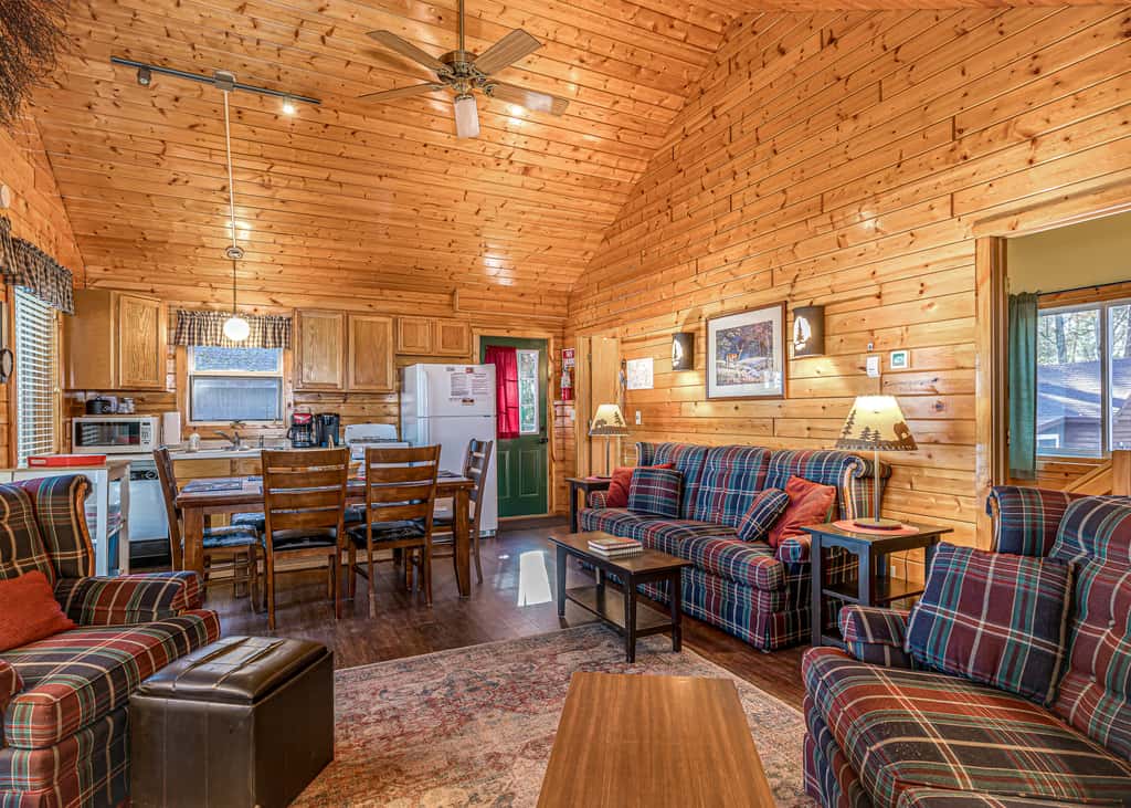 Pinewood Cabin, Resort, Lake, Beach, Kayaks & More
