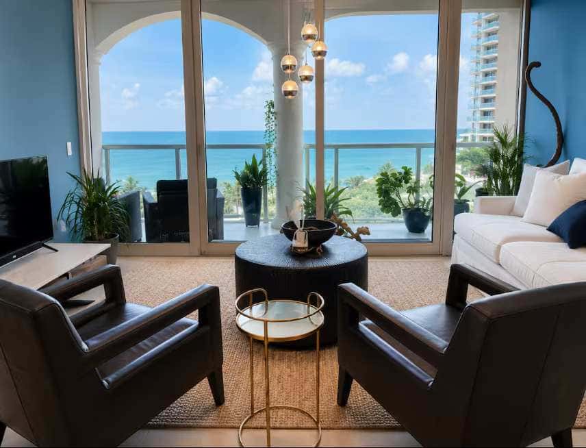 Ocean Front Condo with Pools, Sauna, Tennis & Gym