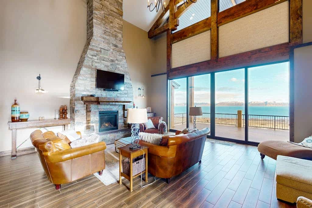 Breathtaking Lake Views | 7-Acre Private Retreat w/ Theater & Pickleball