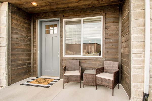 Lake-view home blocks from Bear Lake with kayaks, fireplace, & foosball
