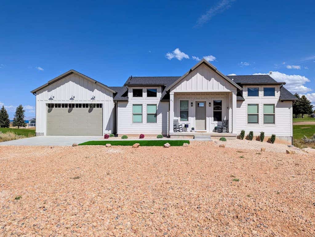 Contemporary house on Bear Lake Golf Course with ping pong table