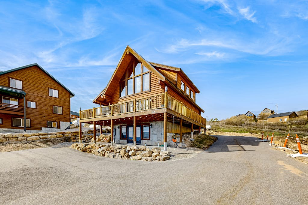 Cabin Overlooking The Harbor