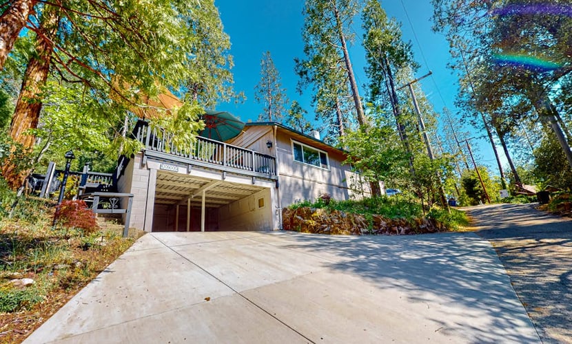 Updated home with spacious deck, grill, fireplace w/ Mini Splits