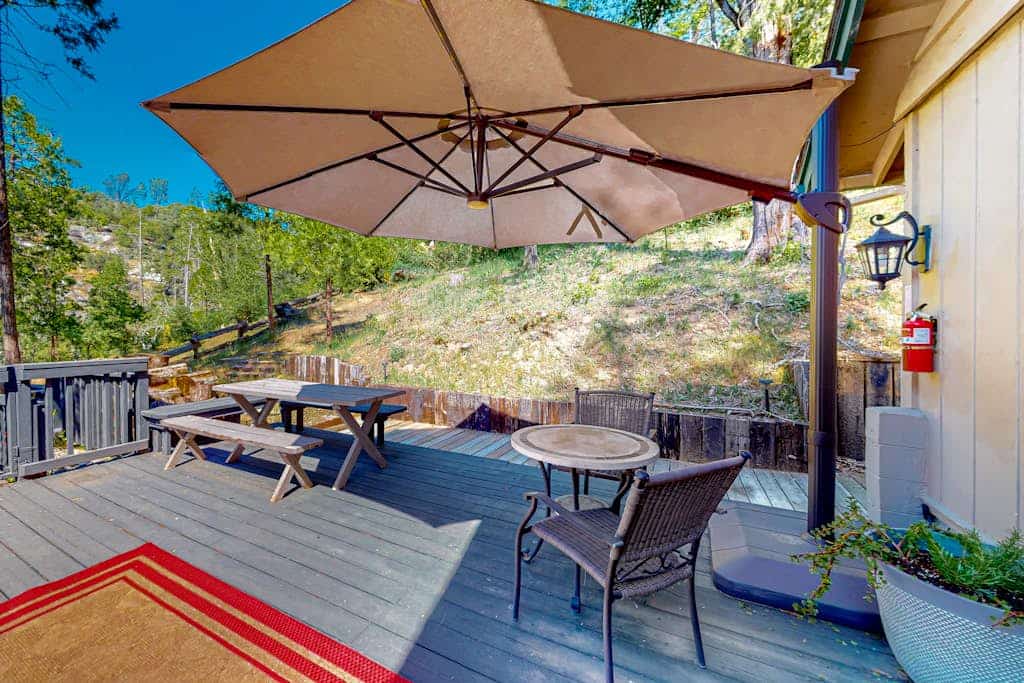 Updated home with spacious deck, grill, fireplace w/ Mini Splits