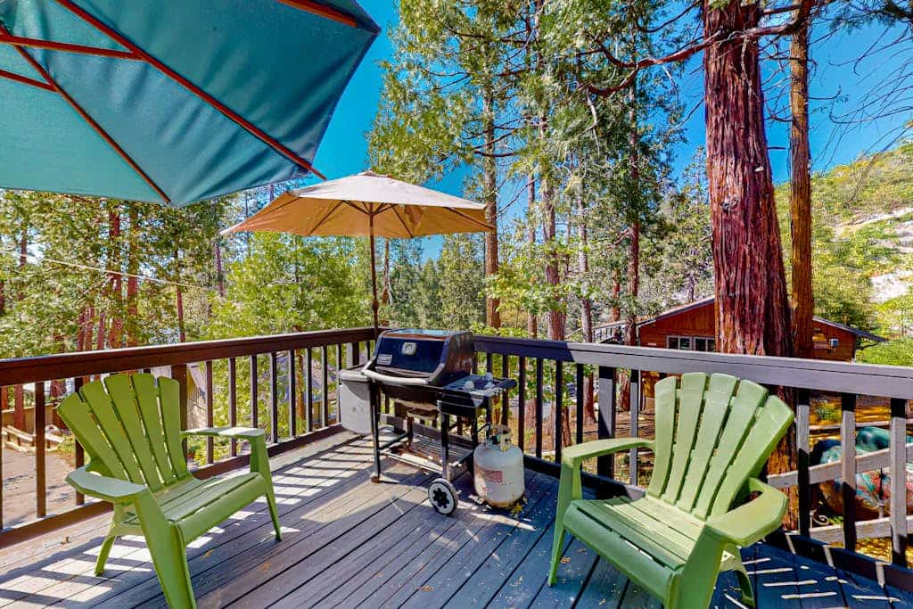 Updated home with spacious deck, grill, fireplace w/ Mini Splits
