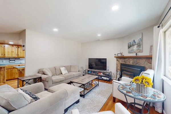 Serene home with spacious deck, game room, and nearby attractions