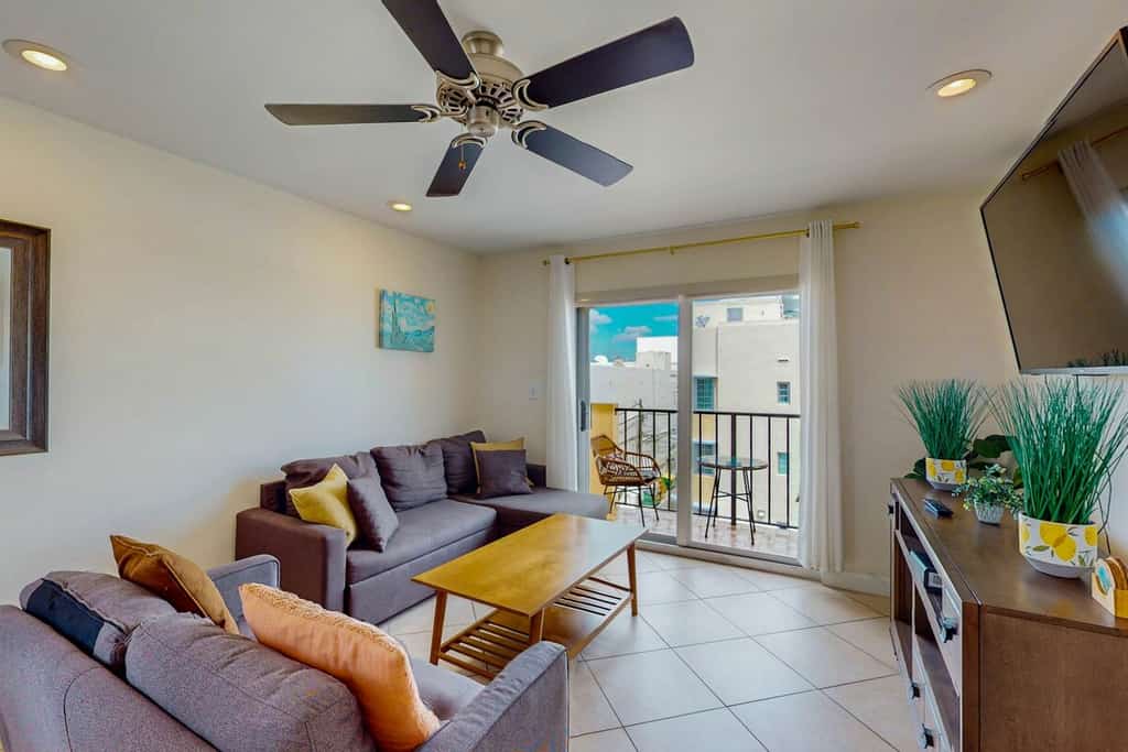 Snowbird-Friendly Condo with WiFi, Central AC- Short Walk to the Beach