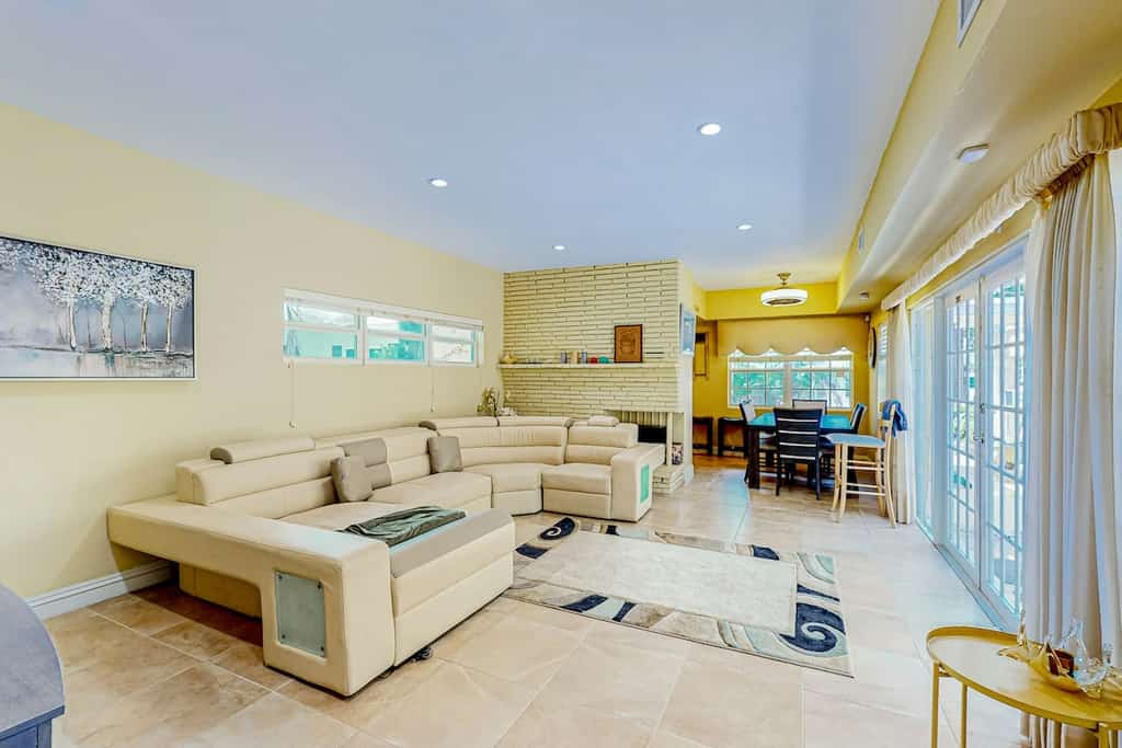 Inviting dog-friendly home with patio, grill, central AC, enclosed yard, & W/D