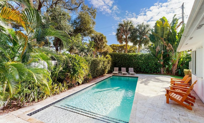 Florida Home with Private Pool, Great Location & Enclosed Yard
