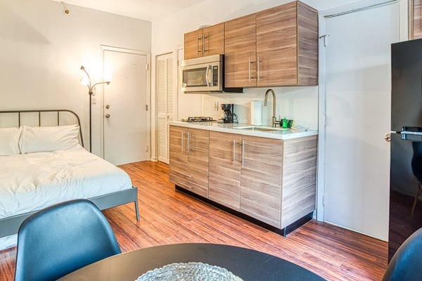 Cozy, waterfront condo with WiFi, shared pool, & well-equipped kitchenette
