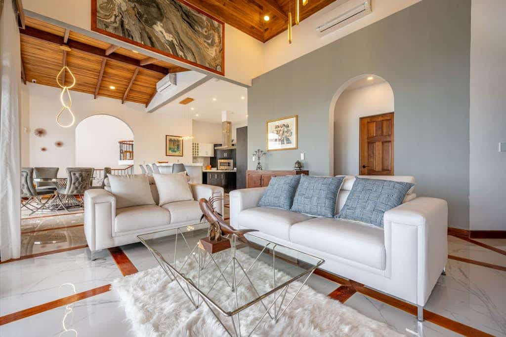 Seaside Mansion with Majestic Ocean Views and patio overlooking infinity pool