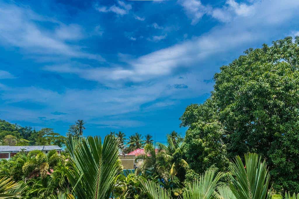 Modern condo with partial ocean view, pool, high-speed internet & full kitchen