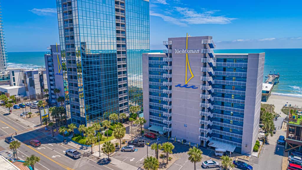 Myrtle Beach Oceanfront Escape at Yachtsman S1004
