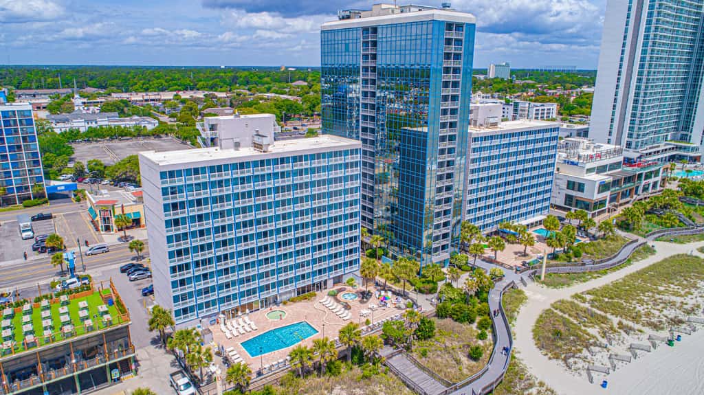 Myrtle Beach Oceanfront Escape at Yachtsman S1004