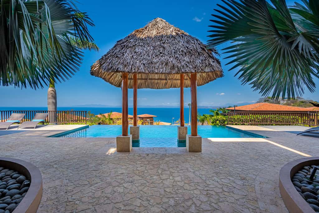 Ocean-View Ocotal Villa, Balcony & Pool