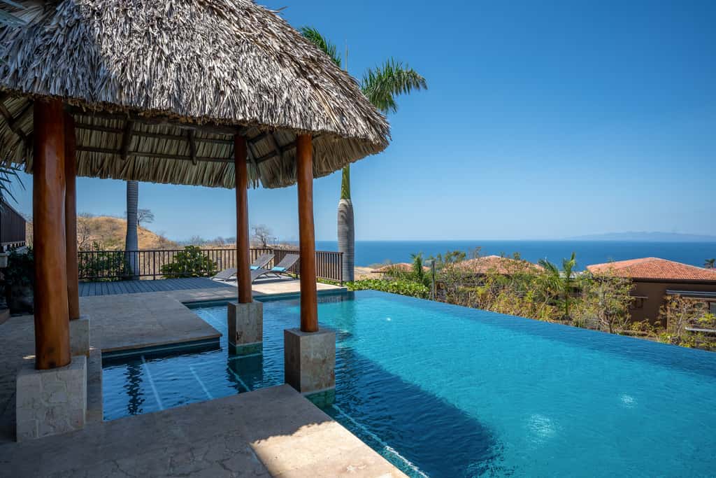 Ocean-View Ocotal Villa, Balcony & Pool
