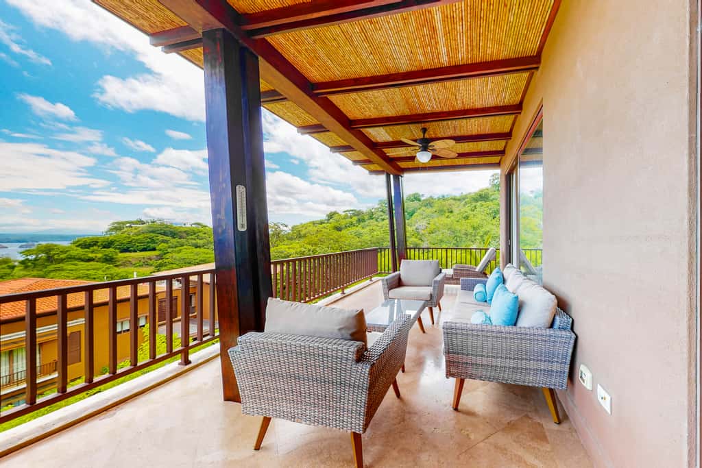 Ocean-View Ocotal Villa, Balcony & Pool