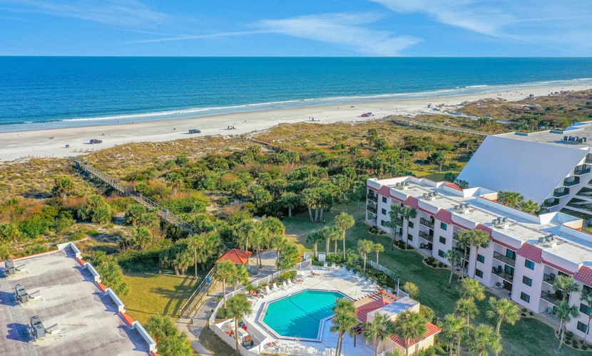 Coastal Condo | Pool View + Heated Pool