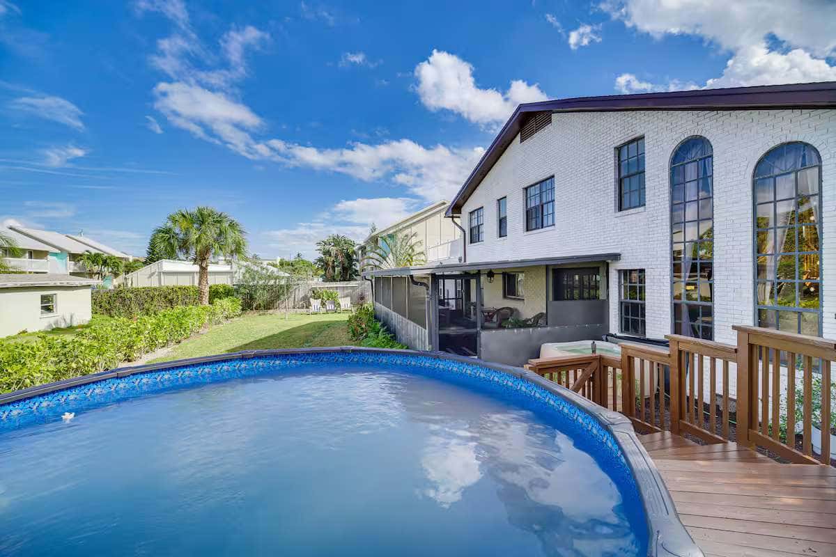 Moon Beach Manor | 5BR Retreat w/ Pool & Hot Tub | 5 Bed Cocoa Beach ...