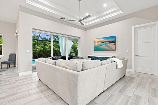 Tahiti Paradise brings together the easygoing Marco Island lifestyle with a private pool and hot tub, three comfortable bedrooms, and inviting spaces for up to six guests. Spend time outdoors, gather around the dining table, or settle in with the conveniences of a well-equipped kitchen, Wi-Fi, and a single-level layout.