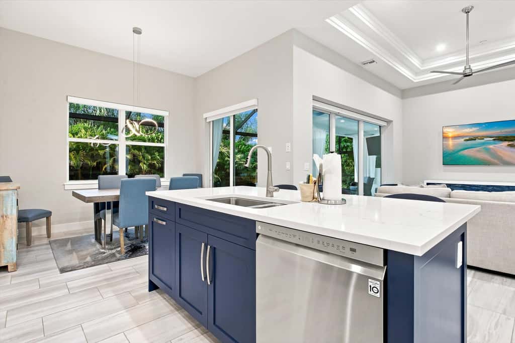 Spacious home with private heated pool & lanai