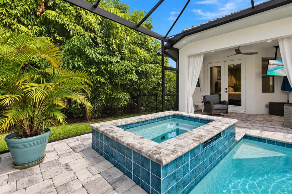Spacious home with private heated pool & lanai