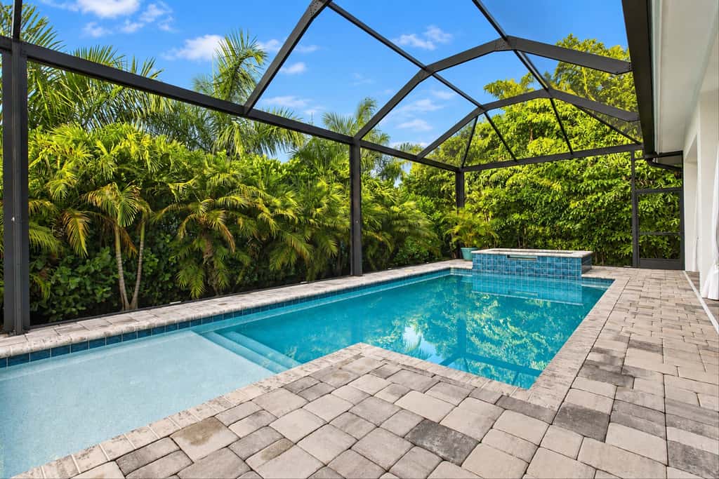 Spacious home with private heated pool & lanai