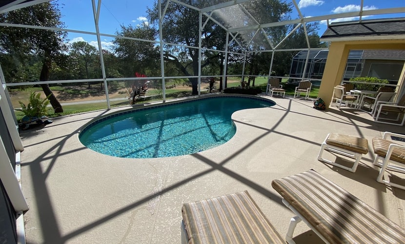 South Facing Pool - Amazing Golf Course View - Large Pool Deck