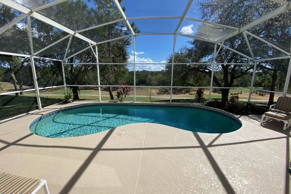 South Facing Pool - Amazing Golf Course View - Large Pool Deck