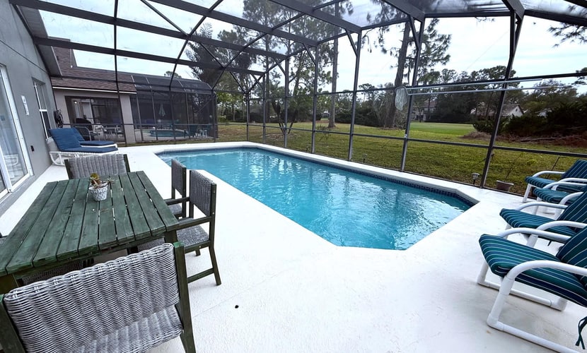 4-Bedroom Home in Southern Dunes with South-Facing Pool and Golf Course View
