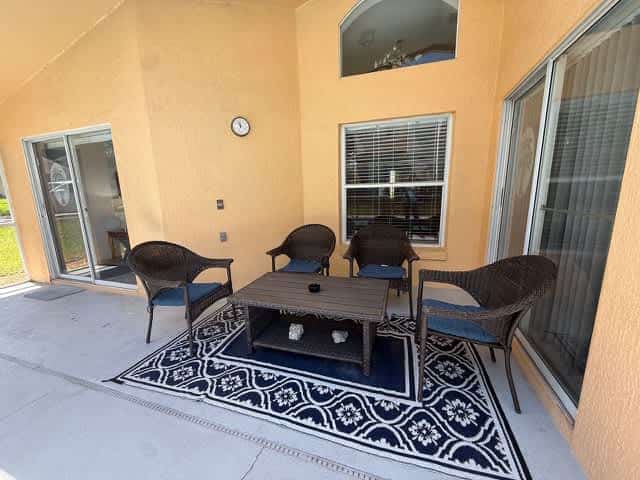 Welcome to Fun in the Sun Villa in Haines City, Florida. This spacious four bedroom house is perfect for families, offering a comfortable retreat with six beds, two bathrooms, and a fully equipped kitchen. Enjoy modern comforts like air conditioning, internet, and a television in a prime location. Our property is the ideal setting for making unforgettable family memories.