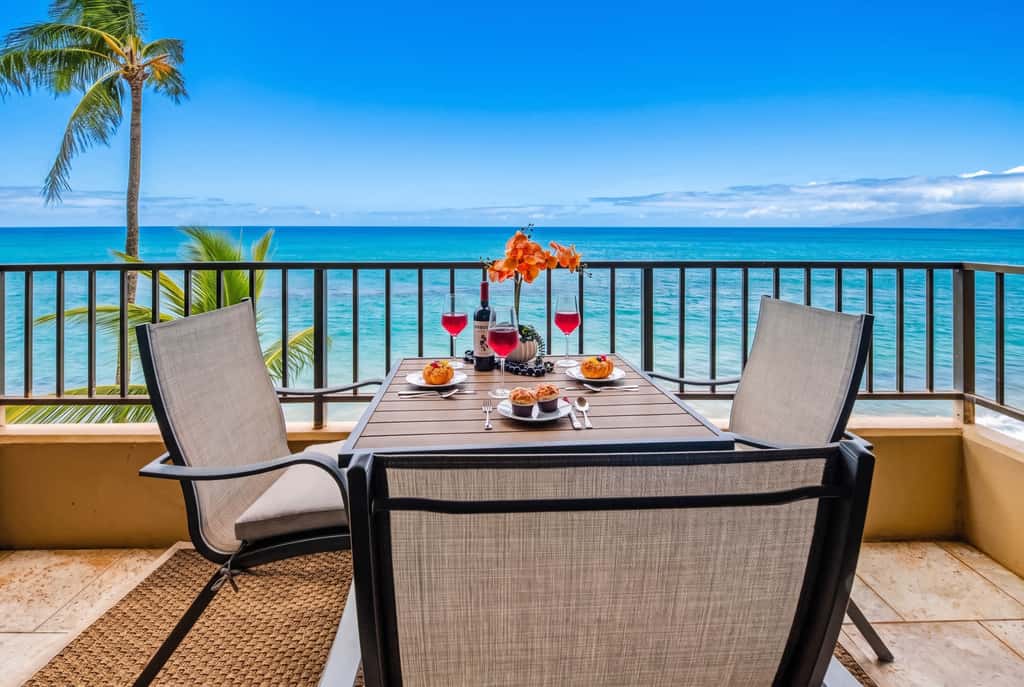 Paki Maui P302 - Oceanfront Condo