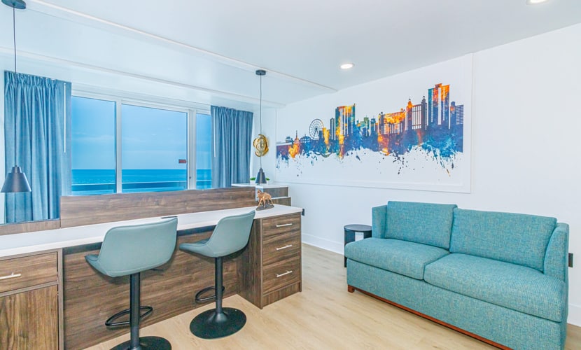 Wake up to breathtaking Atlantic Ocean views from this 9th-floor oceanfront apartment in the heart of Myrtle Beach! Perfectly positioned for a relaxing beach vacation, this inviting retreat combines a spectacular beachfront setting with resort-style amenities and easy access to the area's most popular attractions.