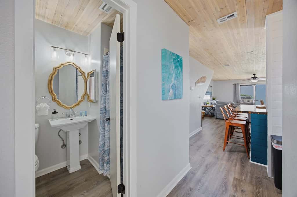 Coastal Retreat at Beachwalk, Steps from the Gulf
