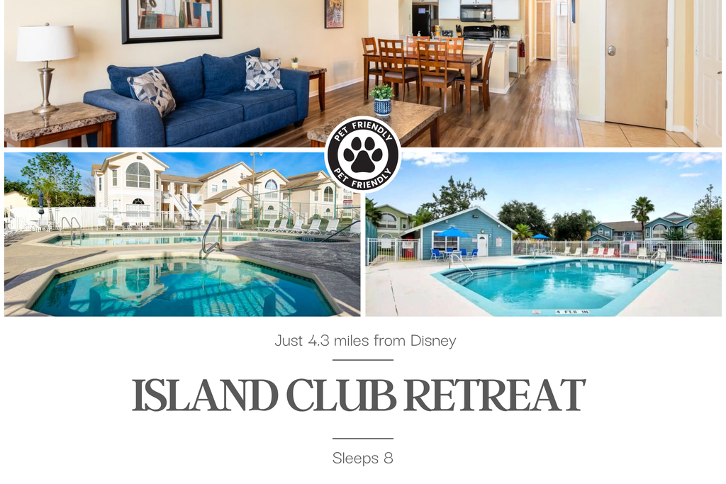 3BR Condo Near Disney w/ pool, gym & balcony