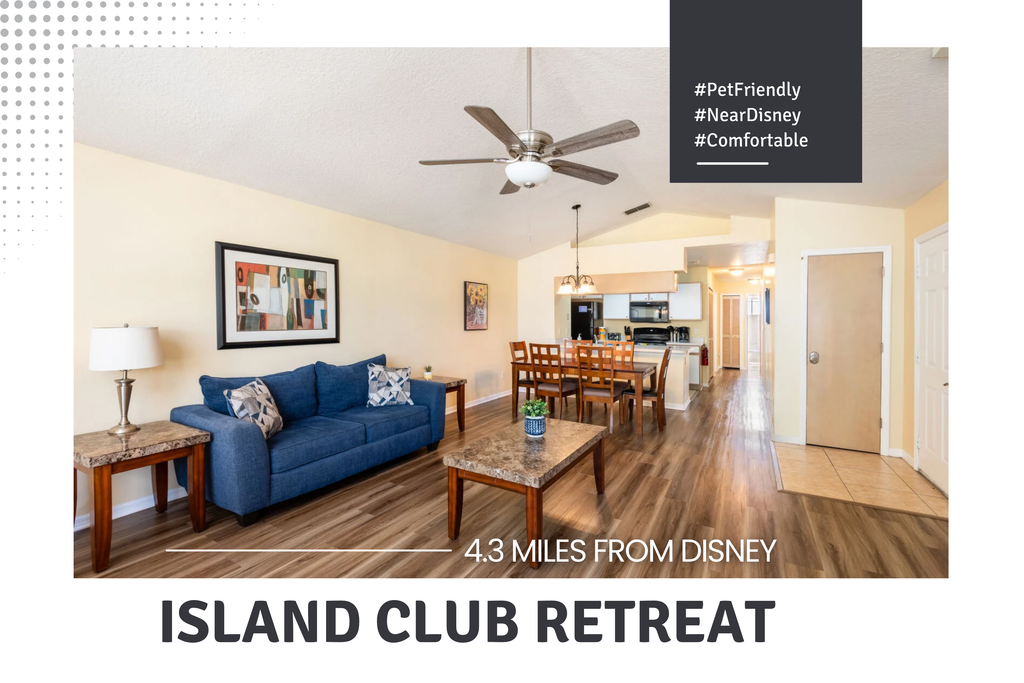 3BR Condo Near Disney w/ pool, gym & balcony