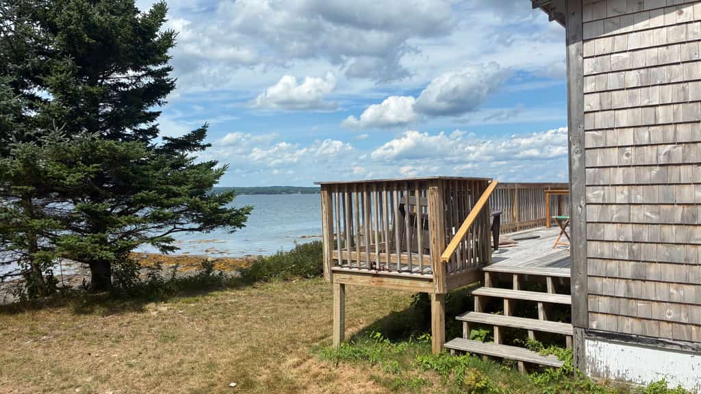 The Prefix: Two oceanfront cottages with bay views near Acadia