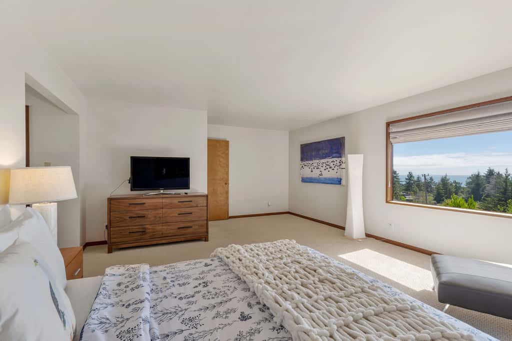 SeaBreeze Serenity - Sea Ranch ocean-view home with chef's kitchen, stone fireplace & private hot tub, dog friendly