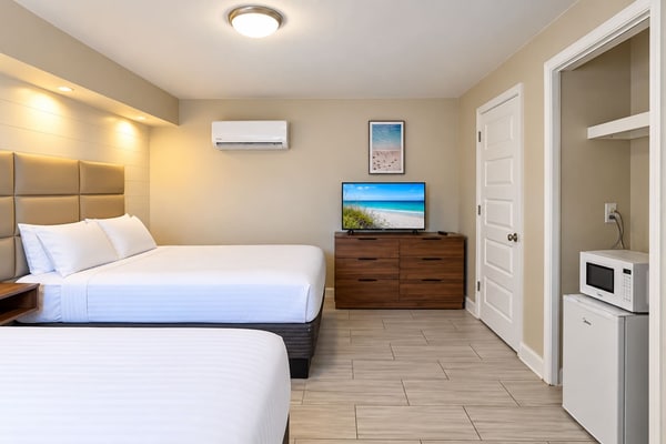 Welcome to Sun-Kissed Shores at Tenth Ave , Unit 104, your relaxing home base for a memorable Myrtle Beach getaway. Ideally located just moments from the ocean, this inviting studio makes it easy to enjoy sunny beach days, local attractions, and everything the Grand Strand has to offer.
Inside, you’ll find a comfortable and thoughtfully arranged space perfect for unwinding after a day of exploring. Convenient amenities, including a mini fridge and microwave, make it easy to keep your favorite snacks and drinks on hand throughout your stay.
Start your mornings with a stroll to the nearby beach, spend the afternoon soaking up the Carolina sunshine, or cool off with a swim in the resort’s outdoor pool. When you’re ready to explore, you’ll be close to Myrtle Beach’s popular restaurants, shopping, golf, entertainment, water activities, and family-friendly attractions.
Whether you’re planning a relaxing beach escape, a romantic weekend, or a fun-filled Myrtle Beach adventure, Tenth Ave Seaside Escape offers the comfort, convenience, and coastal location you need to make the most of your stay.