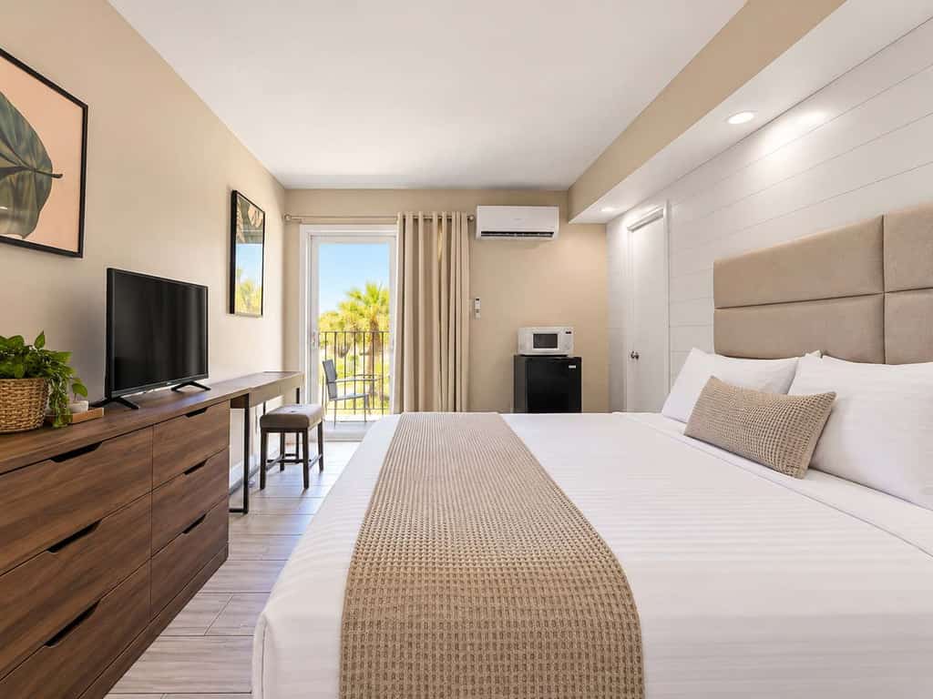 Experience the ultimate beach vacation at Coastal Haven at 300 Tenth, a cozy studio apartment located just moments from the sandy shores of Myrtle Beach. This well appointed property features a comfortable king bed, a private balcony for morning coffee, and access to fantastic resort facilities, including an outdoor pool. Perfectly positioned near top local attractions, you will be within easy reach of thrilling water parks, diverse shopping centers, championship golf courses, and popular casinos. Designed with families in mind, our space offers the perfect blend of relaxation and adventure. Make lasting memories in this coastal gem where the beach is always within reach.