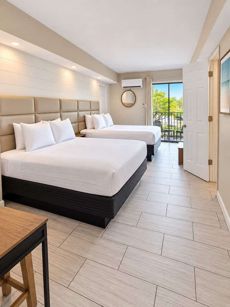 Escape to the coast and enjoy a relaxing Myrtle Beach getaway at 300 Tenth, Unit 224. Ideally located just moments from the ocean, this inviting studio combines comfort, convenience, and a fantastic location for an easygoing beach vacation.

The studio features two comfortable queen beds, making it a great choice for couples, families, or small groups of up to four guests. A convenient kitchenette provides the essentials for keeping drinks and snacks on hand or preparing a quick bite before heading out for the day.

Spend your days soaking up the sun at the nearby beach or relaxing by the resort’s outdoor swimming pool. After a day of exploring Myrtle Beach, return to your private studio to unwind and recharge.

With comfortable accommodations, resort-style amenities, and easy access to the ocean, Unit 224 is the perfect home base for your next Myrtle Beach escape.