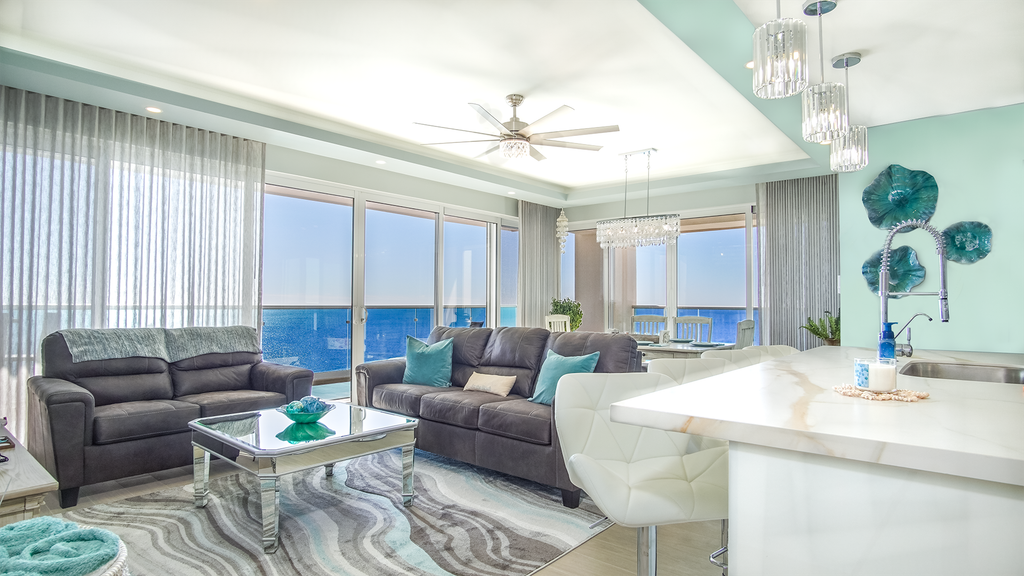 Fascinating 2 bedroom 2 1/2 bath with unobstructed views Encantame E-2305