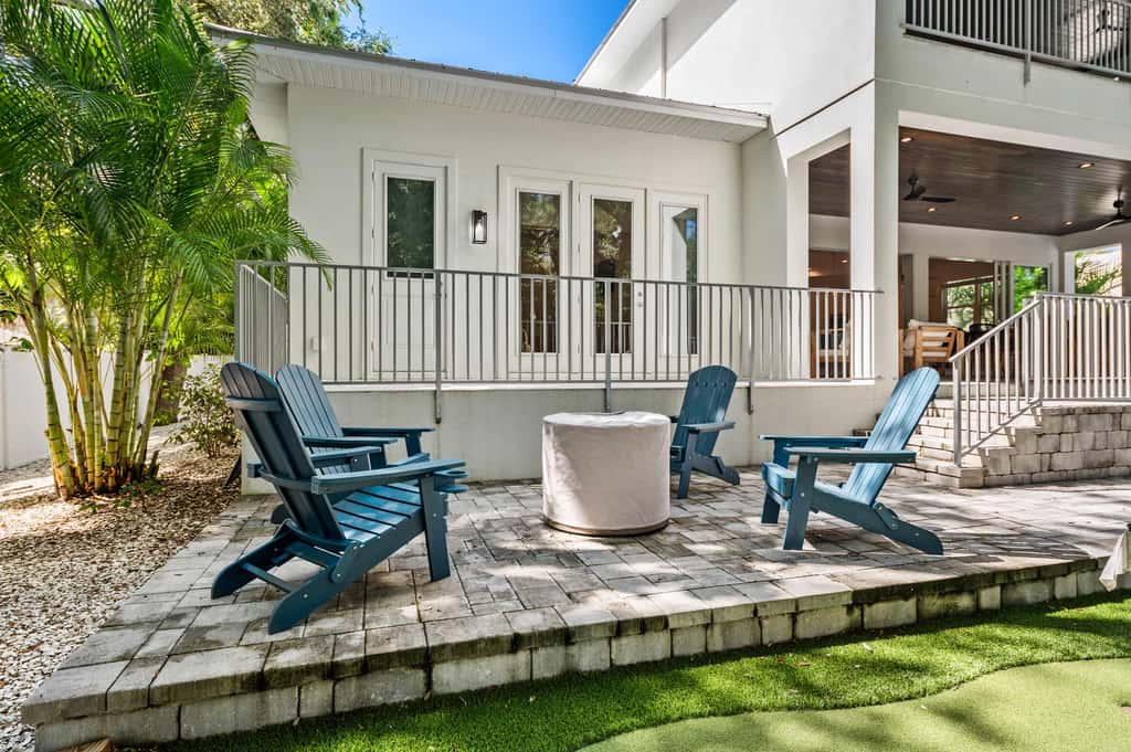 Luxe 5BR Retreat Minutes to Beach - Golf Cart - Heated Plunge Pool